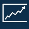 very simple stock chart
